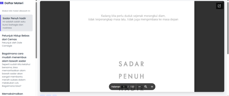 Ilustrasi contoh cara menulis daftar pustaka dari sumber buku online dengan format penulisan yang benar dan rapi